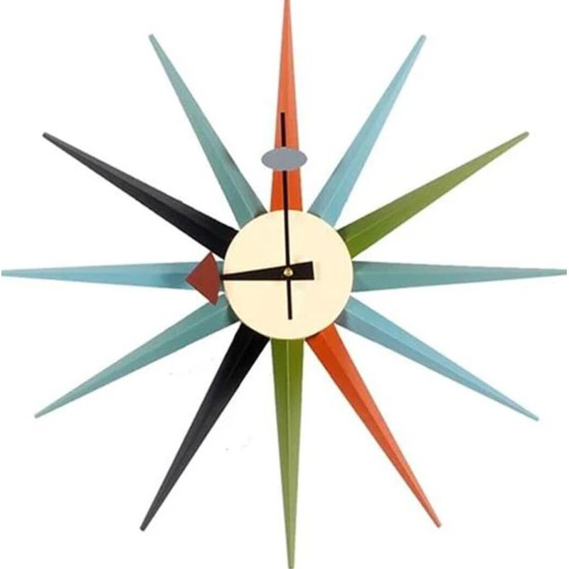 Almond Metal Clock
