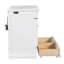 Armoire-lit escamotable Murphy avec station de charge et grand tiroir de rangement