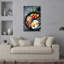 Art mural contemporain cerise-129143944