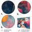 Ensemble de décorations murales observatoires astral rose et bleu-107190397-107190398