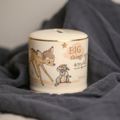 Bambi Disney Magical Moments Ceramic Money Box