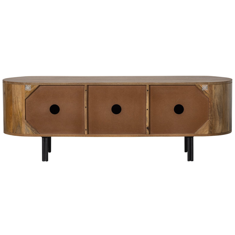 Effortless Tv Unit Mango Wood Natural