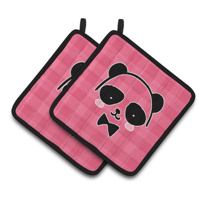 Caroline's Treasures Striped Polyester Potholder