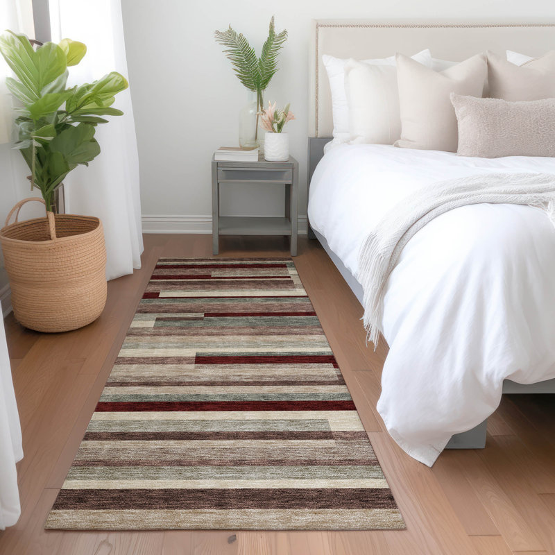  Tapis Chayden avec envers antidérapant, Tapis de couloir 2 pi 3 po x 7 pi 6 po