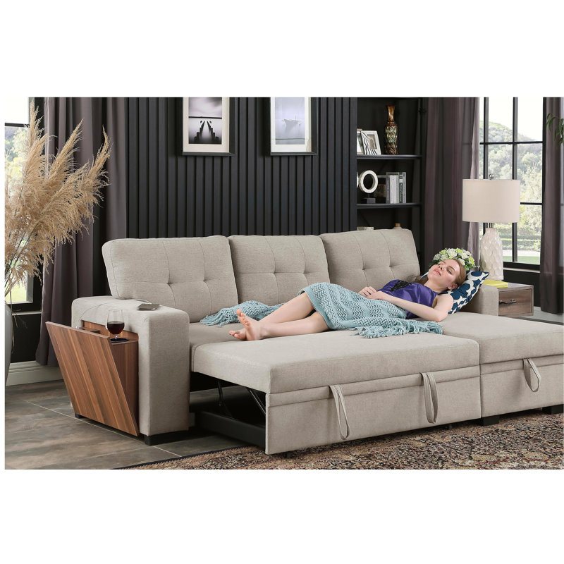 Canapé modulaire 3 pièces rembourré