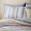 Cotton Blend Striped Duvet Cover Set with Pillowcases Included-96003993