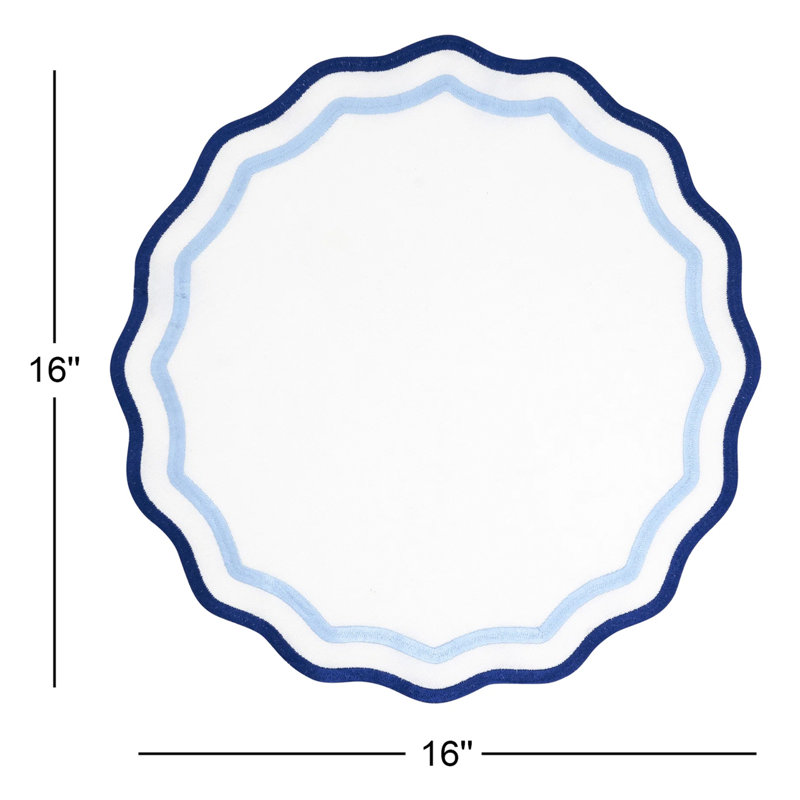 Napperon Eco, Bleu
