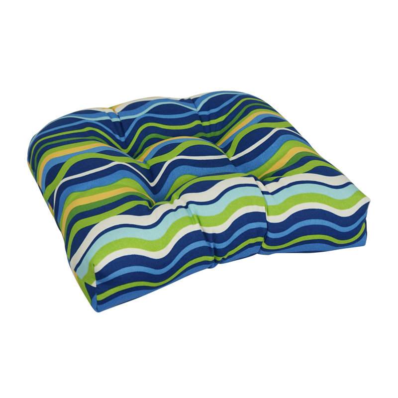 Coussin de chaise de salle à manger capitonné intérieur / extérieur