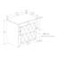 Mobilier de chambre à coucher 1pc-713511182