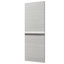 Dalle de porte intégrée en mélamine 24 po x 80 po, aucun assemblage requis, recouverte d'une couche protectrice en mélamine de 2 mm d'épaisseur, respectueuse de l'environnement, imperméable, résistante à l'humidité et aux déformations