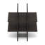 Cube-sac Furinno, compartiment de rangement à 9 compartiments, s'adapte aux cubes épais de Furinno, Ikea Kallax, pour les organisateurs et le rangement, chêne foncé-121883073-121883072
