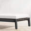 Chaise longue d'extérieur en alliage d'aluminium VillaRattan