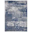 Tapis abstrait bleu-256942460