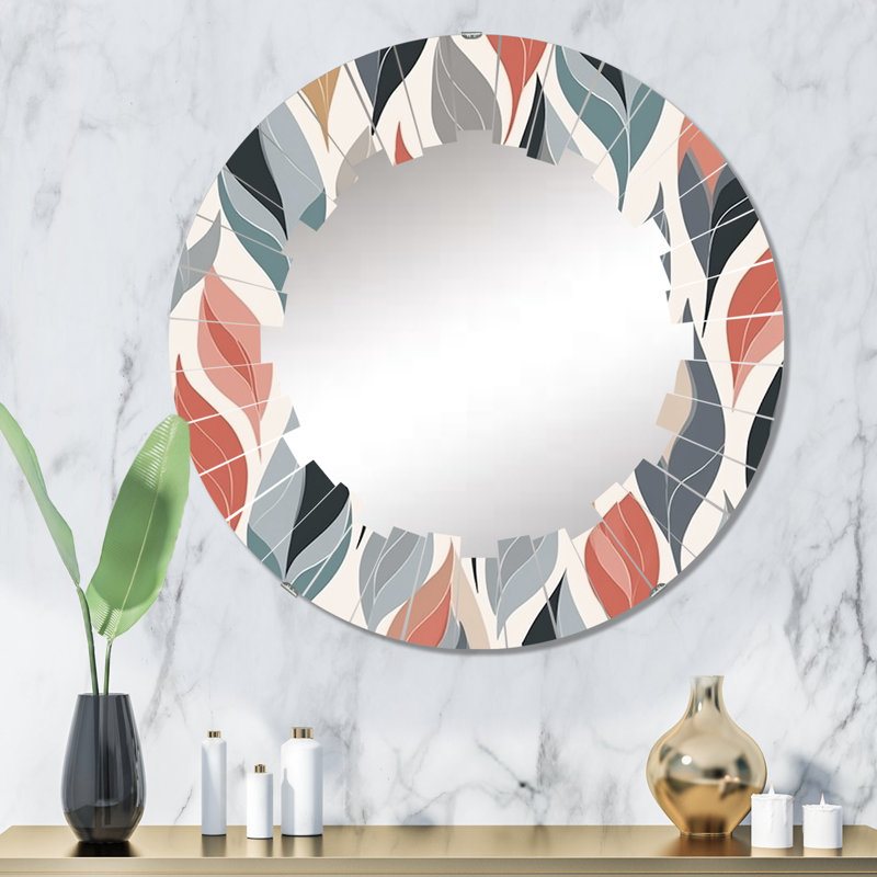 Miroir mural rond Tressider, 32 po x 32 po