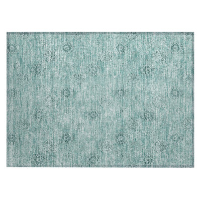 Leis Floral Indoor Rug