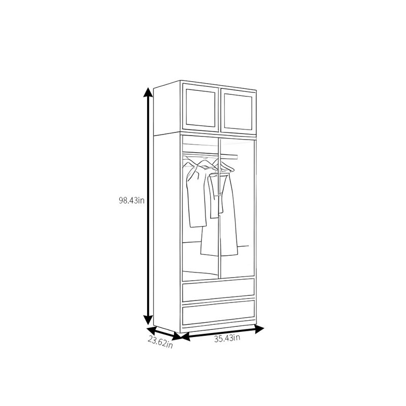 Garde-robe simple, classique et moderne