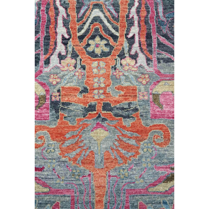 Rajasthan One-of-a-Kind Rectangle 9'1" X 12'1" Area Rug