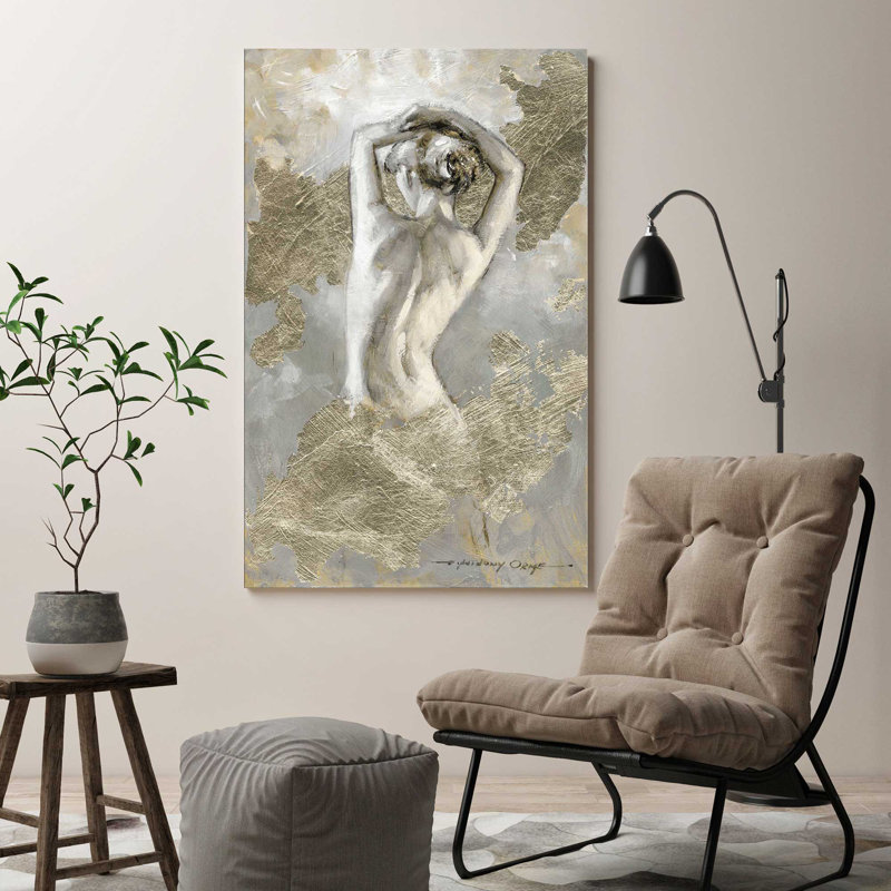 " Intimate II " by Anthony Orme, 30" H x 18" W x 1" D, Wrapped Canvas