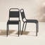Chaise de salle à manger de terrasse empilable Nantais-279082361