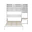 Lit escamotable mural avec bureau, armoire supérieure et tablettes de rangement-1854979265-1854979267