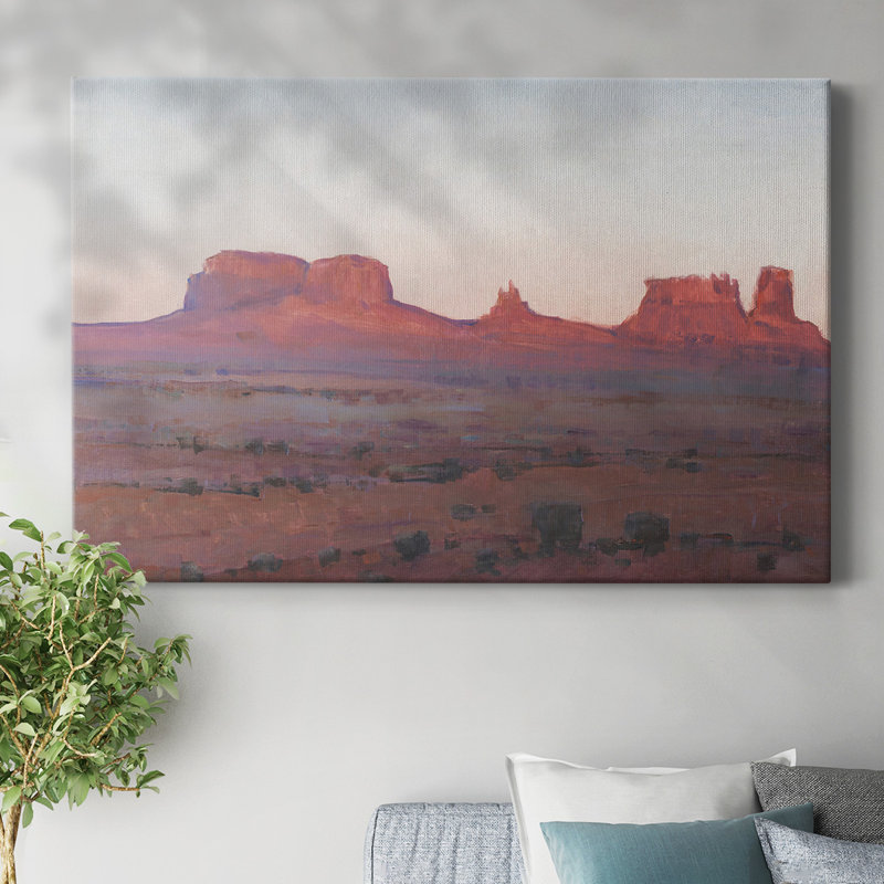 Red Rocks at Dusk II-Gallery, toile tendue, H 32 po x l 48 po