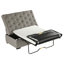 Lit pliant gris, 49,6 po, sommeil confortable, couchette facile à assembler, espace, matelas à mémoire de forme, style-199209183