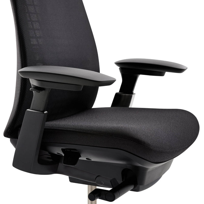 Haworth Fern Mesh Task Chair, No, Coal
