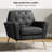 Johan Armchair With Tufted Back-69989029