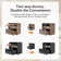 Guilherme 25"Tall Modern 2-Drawer Flip-Top Nightstand Set Of 2
