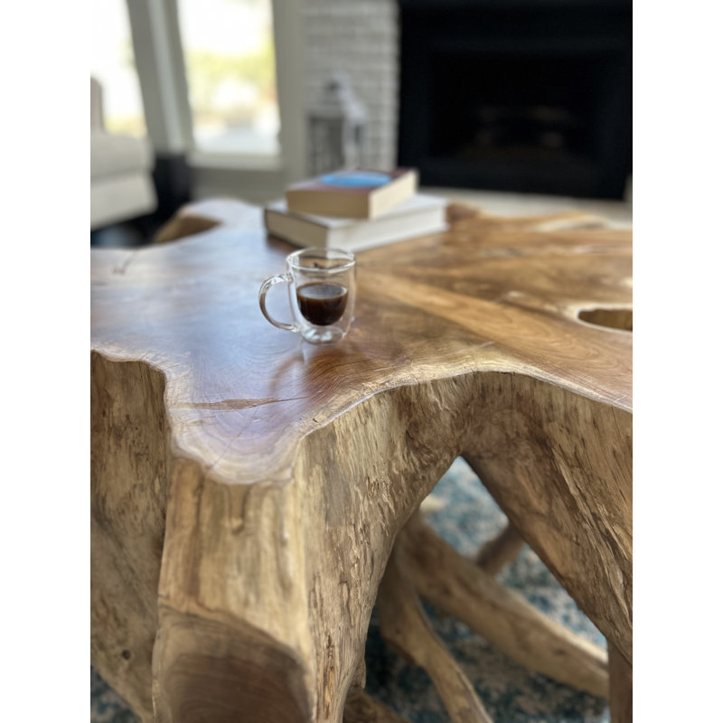Table basse Eiji, 17'' H X 31'' W X 31'' D
