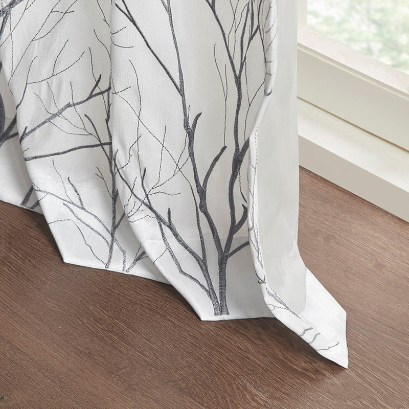 Curtain Panel(Only 1 Pc Panel), White