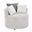 Chaise d'appoint 3D avec roulettes 3D