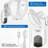 Simple Deluxe 16" Oscillating Wall Mounted Fan