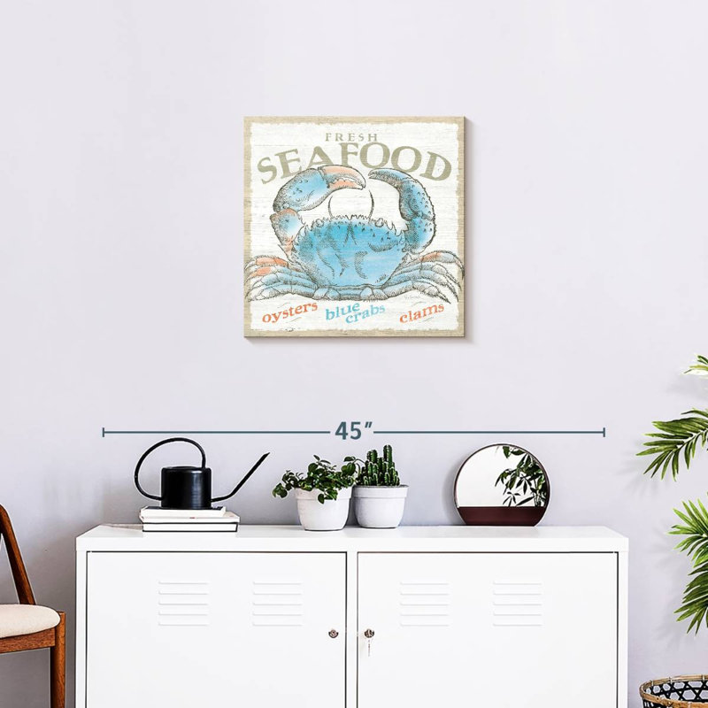Seaside Life II, 20" H x 20" W