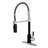 Kingston Brass Kaiser Single-Handle 1-Hole Deck Mount Pre-Rinse Kitchen Faucet-30369845