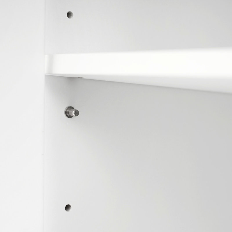 Tall Freestanding Bathroom Cabinet 70.9" - 1 Drawer, 4 Soft-Close Doors, 2 Adjustable Shelves, Water- Finish, Flexible Storage With Doors And Open Ideal For Multiple Rooms, Modern Style, Build