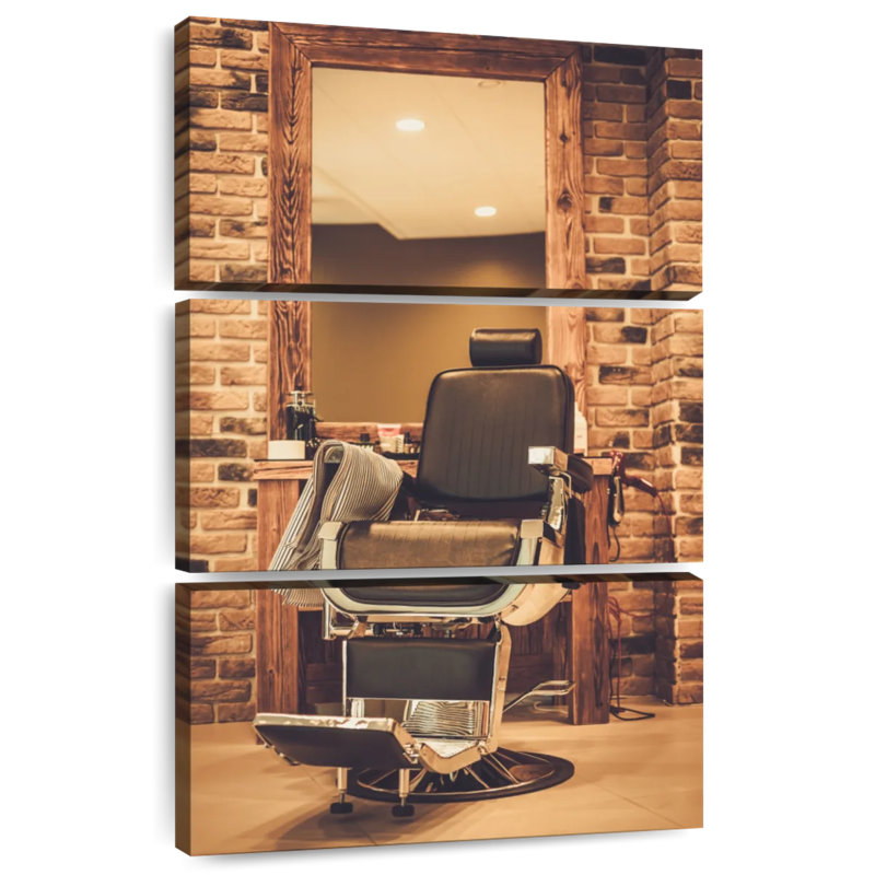 Fauteuil de coiffeur Shuttleworth, H 38 po x l 24 po