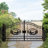 14 ft. W Dual Swing Steel Driveway Gate - Deer Design-100076649