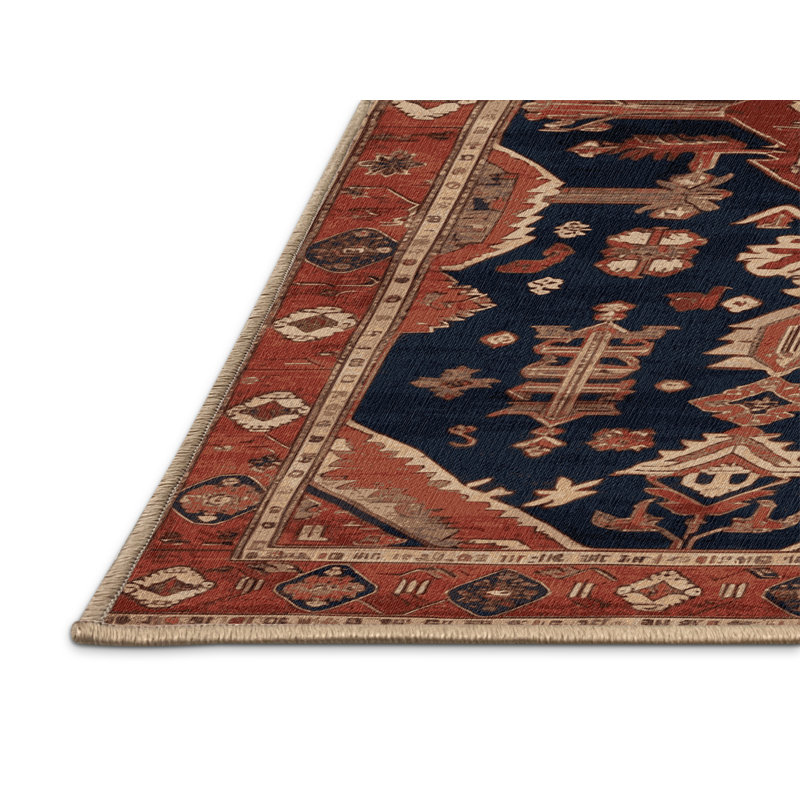 Tapis brun lavable à la machine, Tapis de couloir 2 pi x 5 pi
