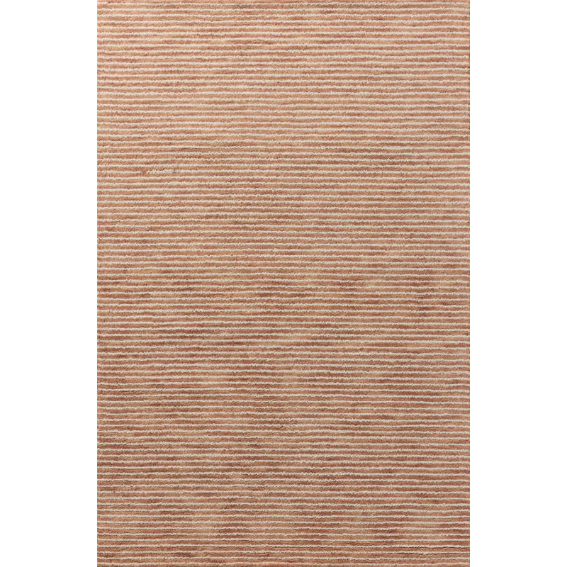 Striped Hand-Tufted Wool Area Rug, Rectangle 3'6" x 5'6"