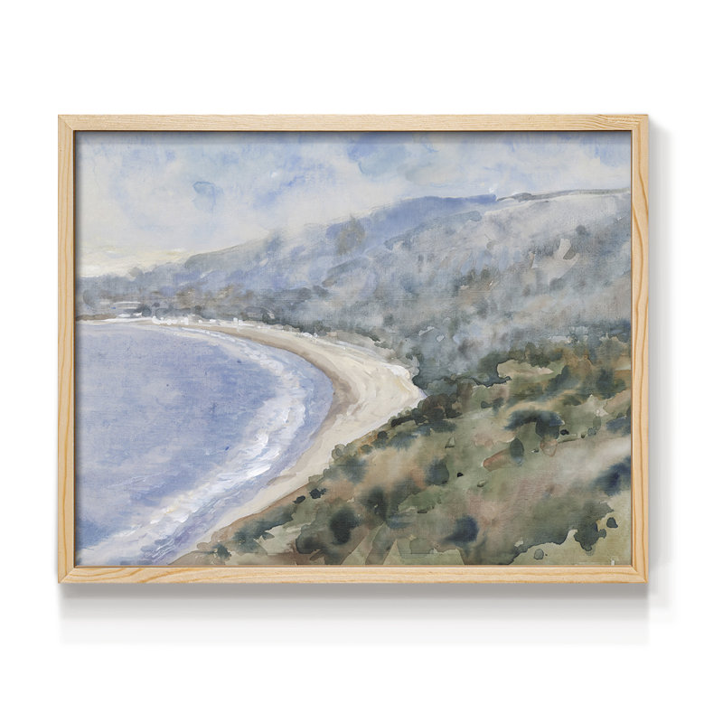 Brume côtière I - impression encadrée - réarmable, Naturel, H 16 po x l 20 po
