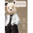 Light Luxury Resin Bear Moon Lamp Bluetooth Home Ornament