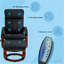 Fauteuil inclinable Vibration avec télécommande, pour la maison et le bureau