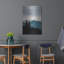«Blue Mountains Vii» par Photoinc Studio, Millwood Pines, art mural en métal, 24 po x 36 po