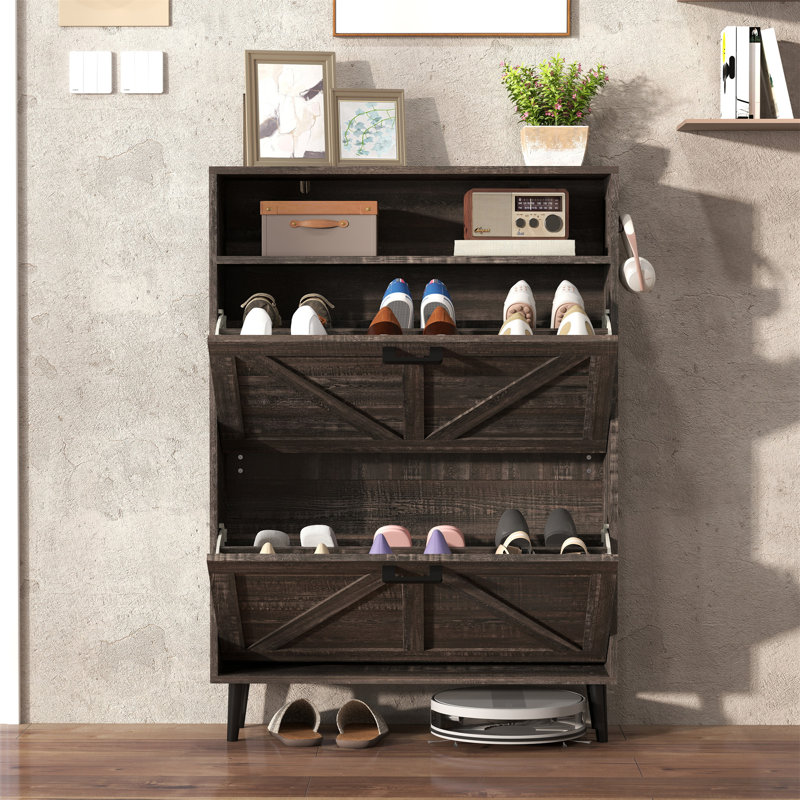 Armoire de rangement pour chaussures Farmhouse