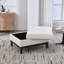 Repose-pieds carré avec rangement réversible et pieds en bois massif-911443018-911443017