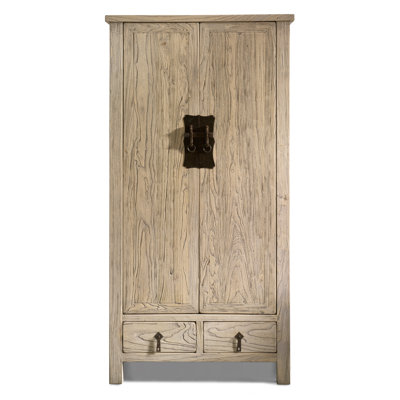 Jixi 2 Door Wood Wardrobe
