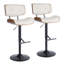 Ensemble de 2 tabourets de bar réglables Betuel-81514715