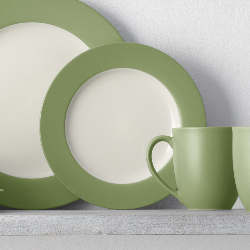 Assiettes plates Noritake Colorwave, 11 po, Pomme