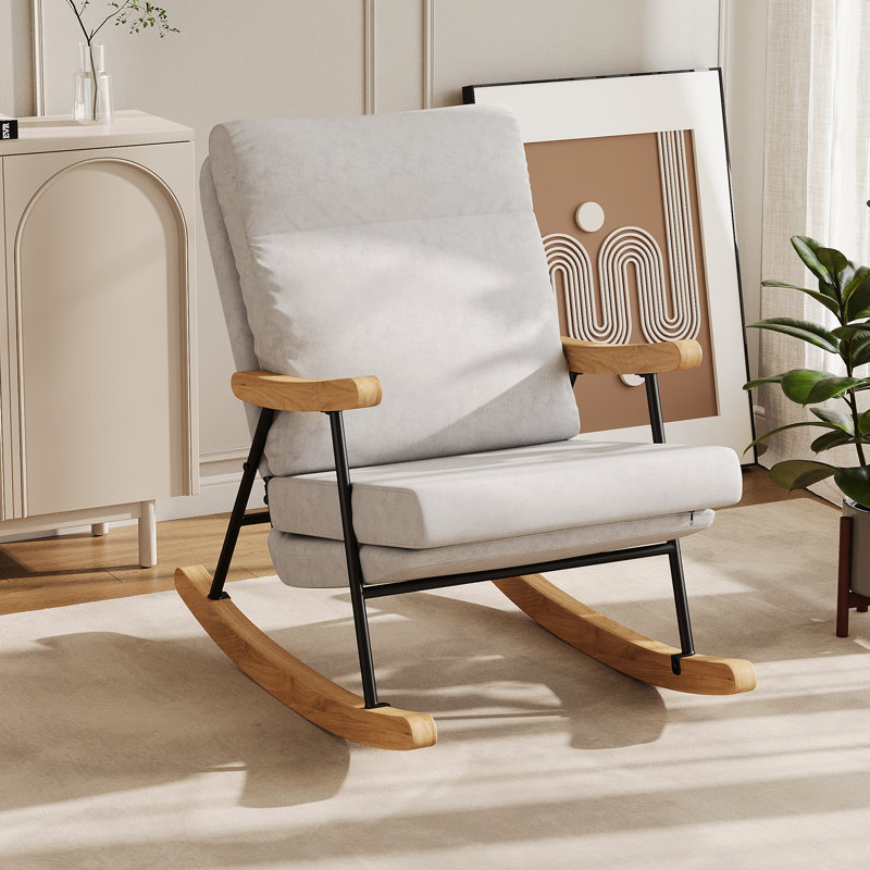 Rocking Chair, Grey